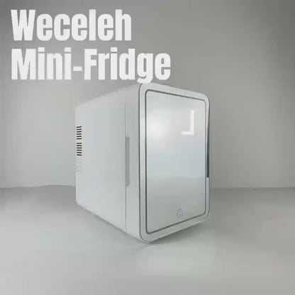 The LED Mirror Portable Cosmetic Fridge